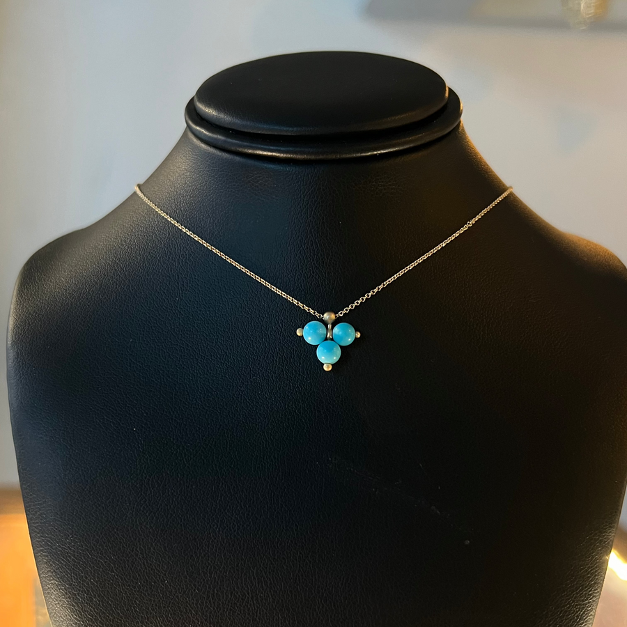 Turquoise Trinity Necklace