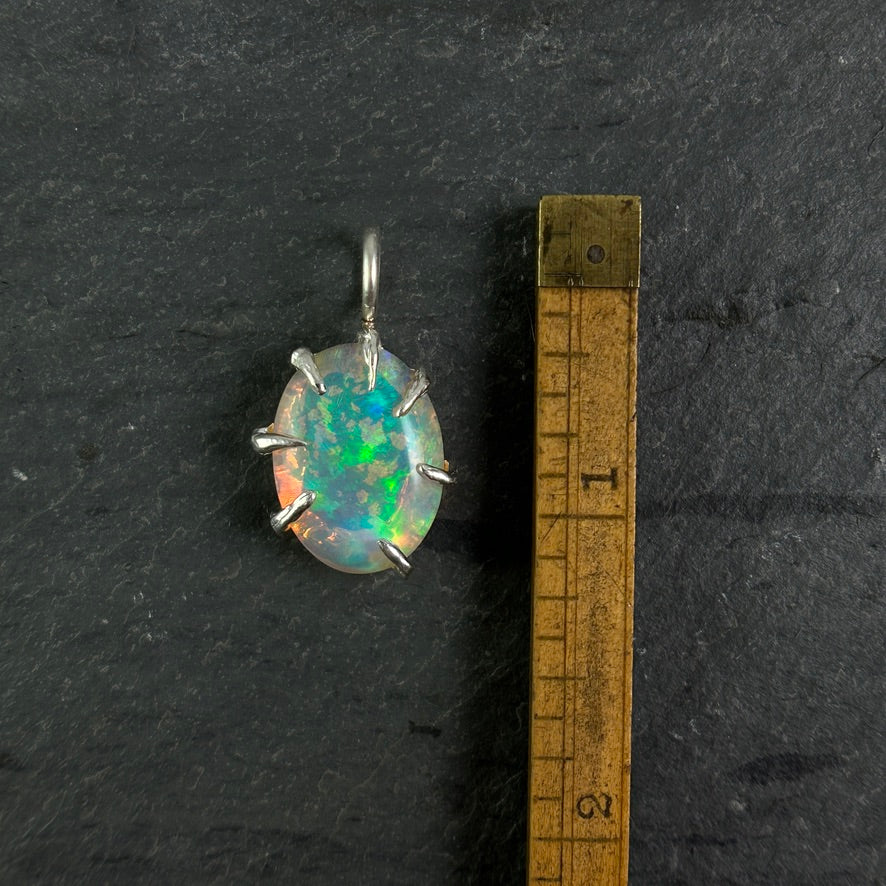 Chunky Opal 7-Prong Charm