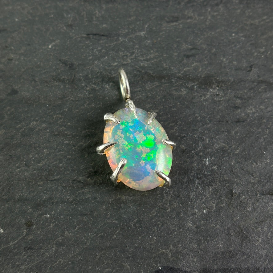 Chunky Opal 7-Prong Charm