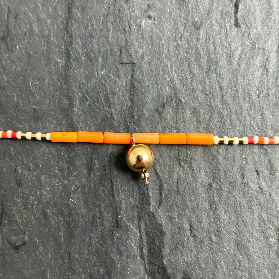 Coral Bell Bracelet