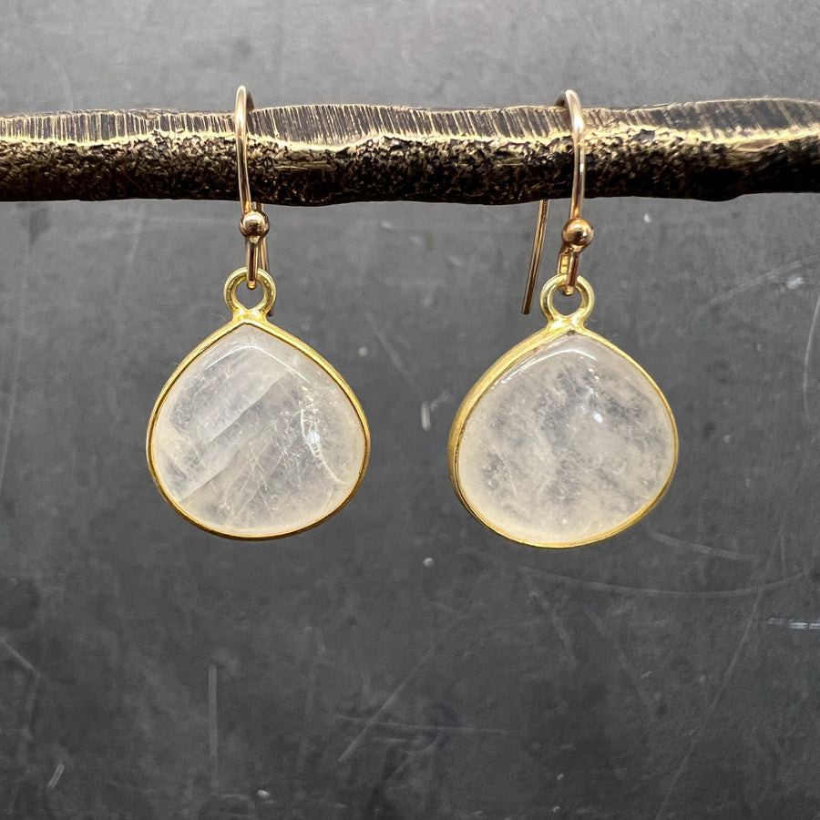 Moonstone Drop Earrings
