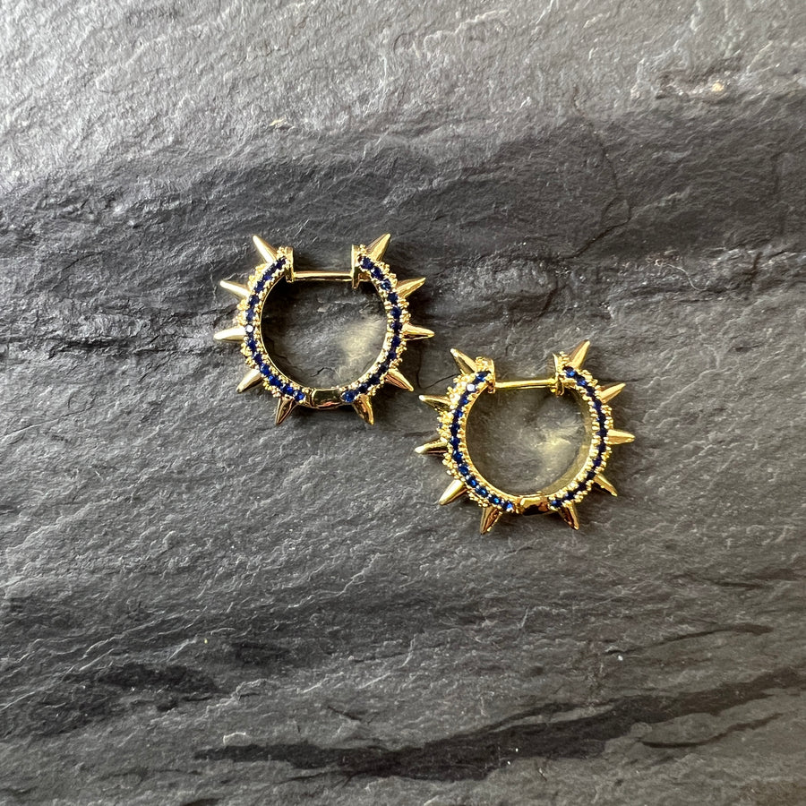 Spike Pave Hoops