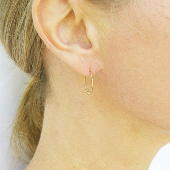 Small Loop Hoop Earrings - Lori McLean