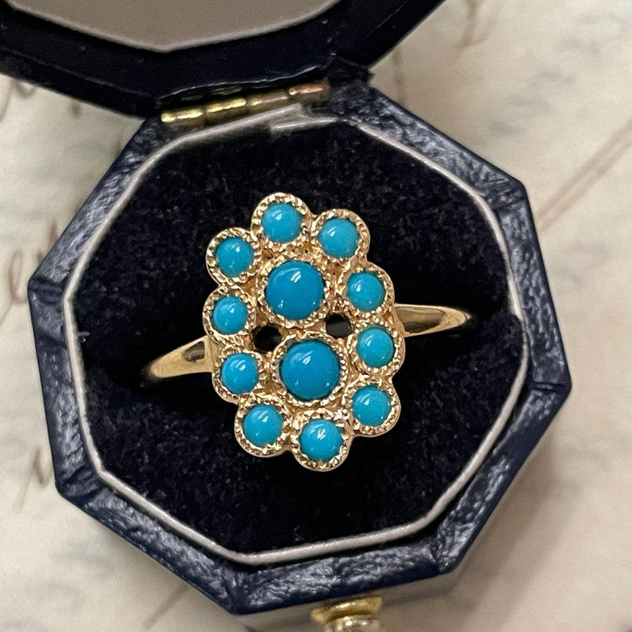 The Many Ring in Turquoise