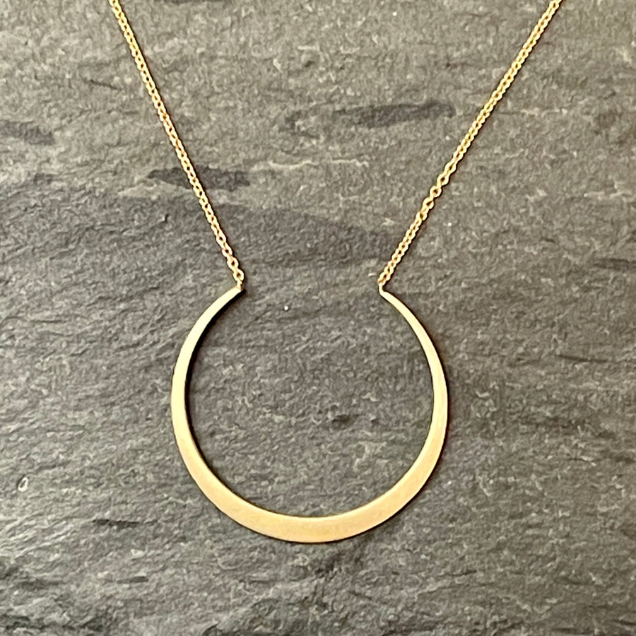 14k Fertile Moon Necklace(s)