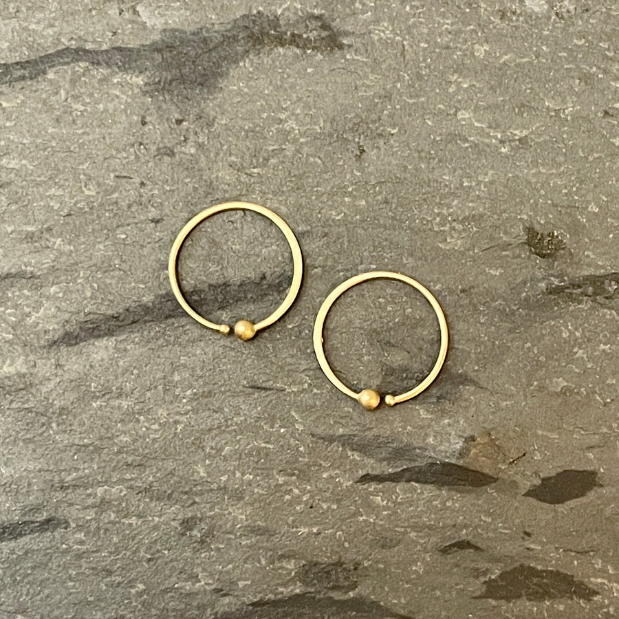 Small Loop Hoop Earrings