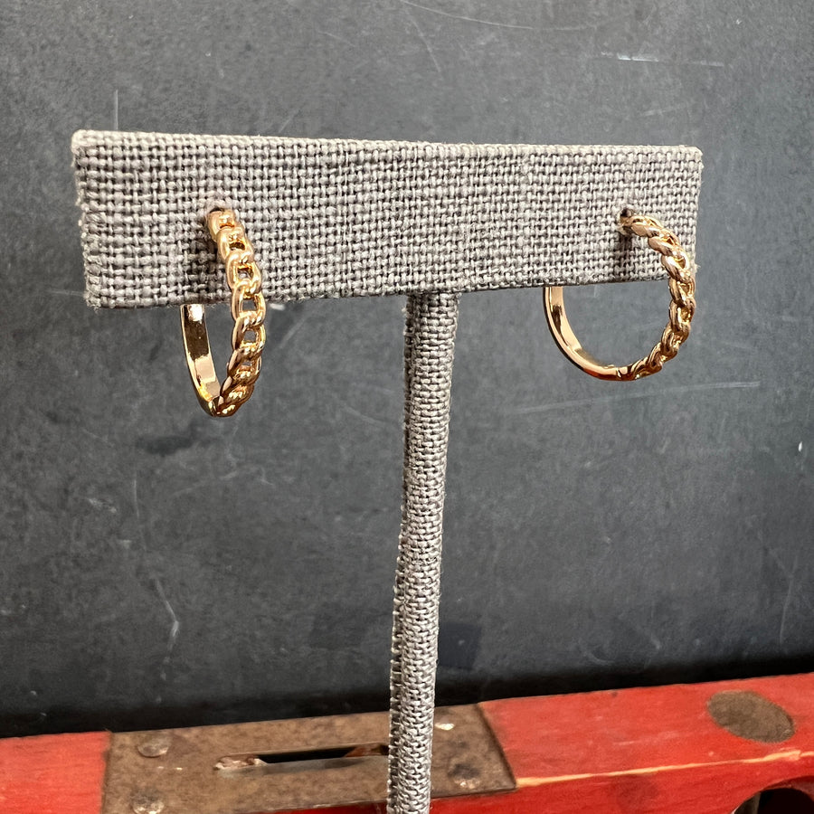 Curb Chain Endless Hoop