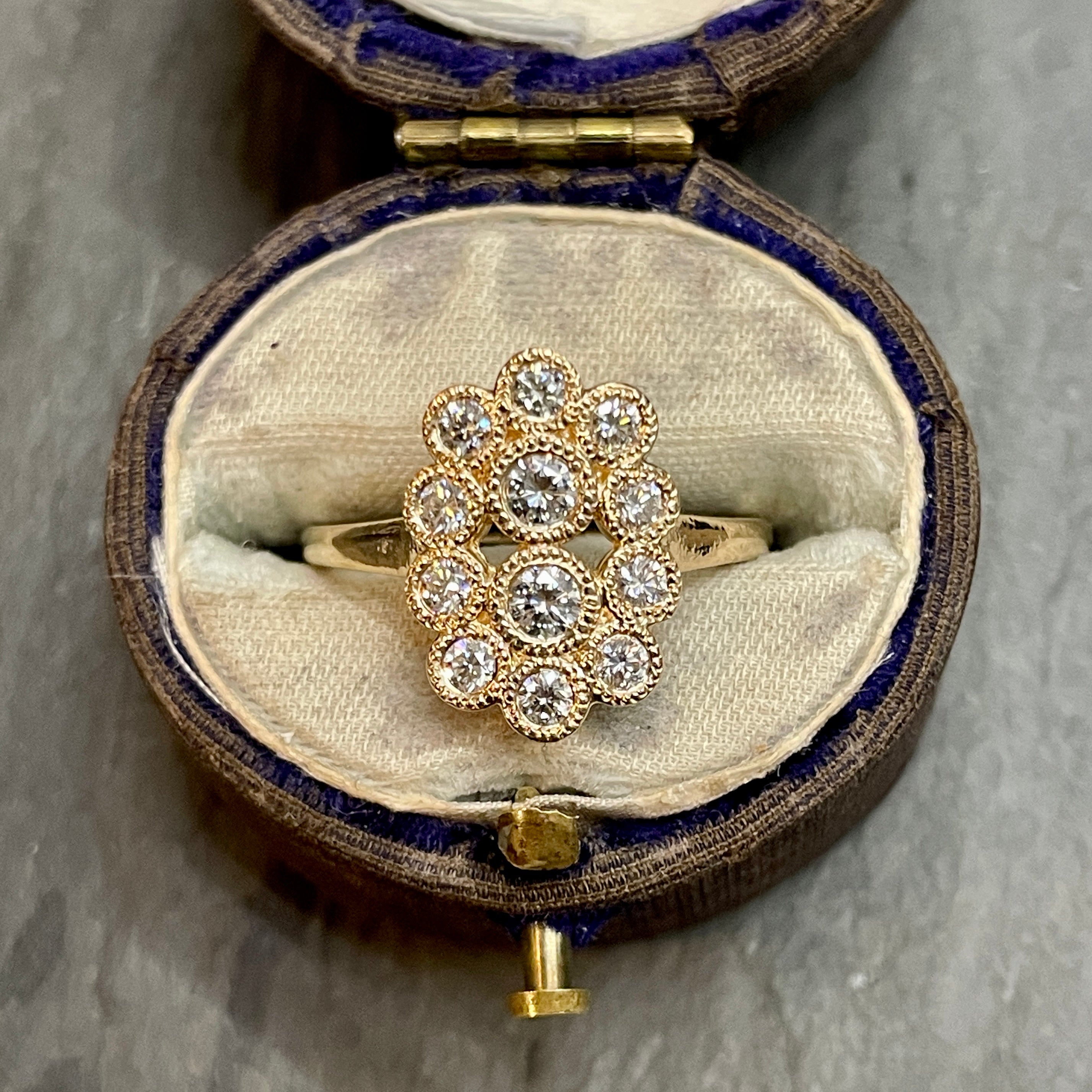 Many Diamond Cluster Ring – Lori McLean
