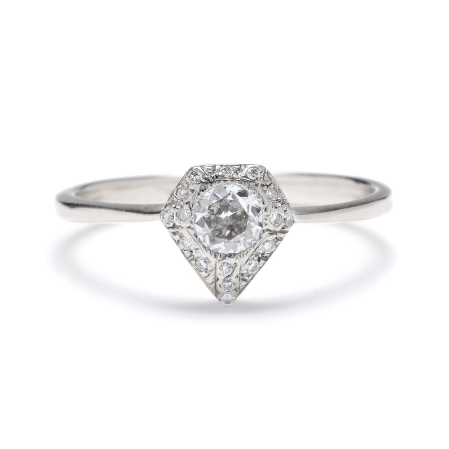 Silhouette Diamond Ring - Lori McLean