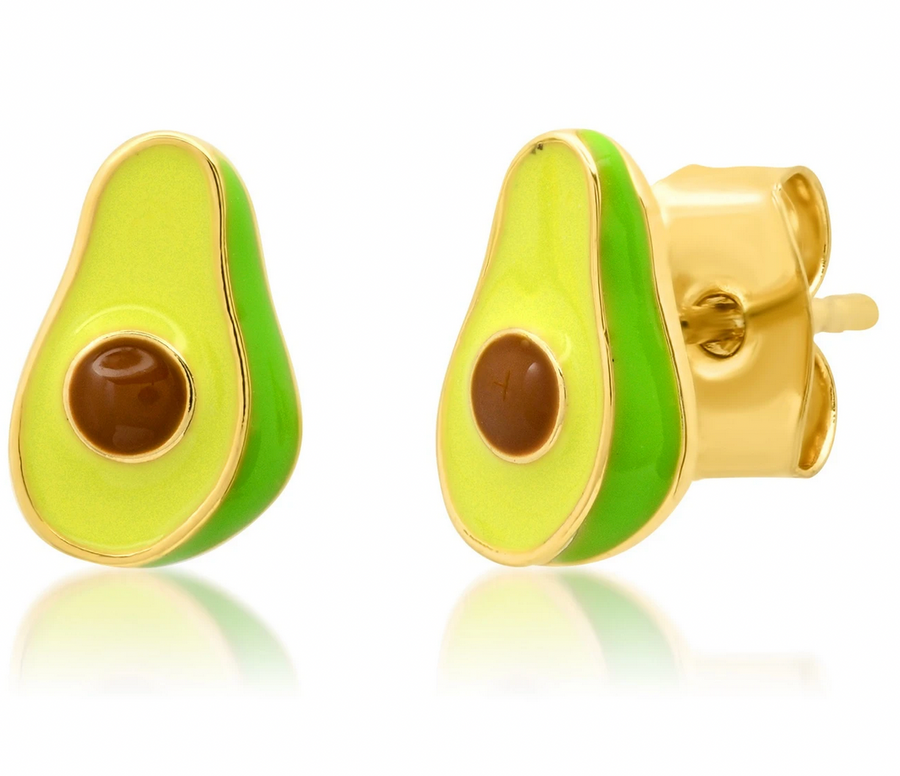 Enamel Avo Studs